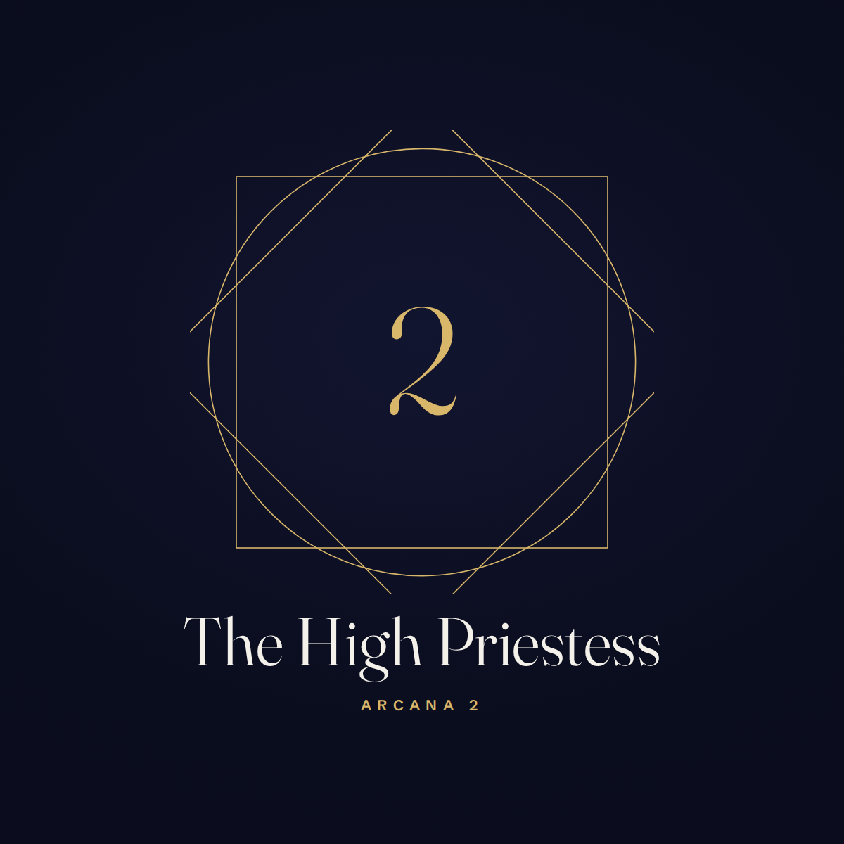 Arcana 2: The High Priestess