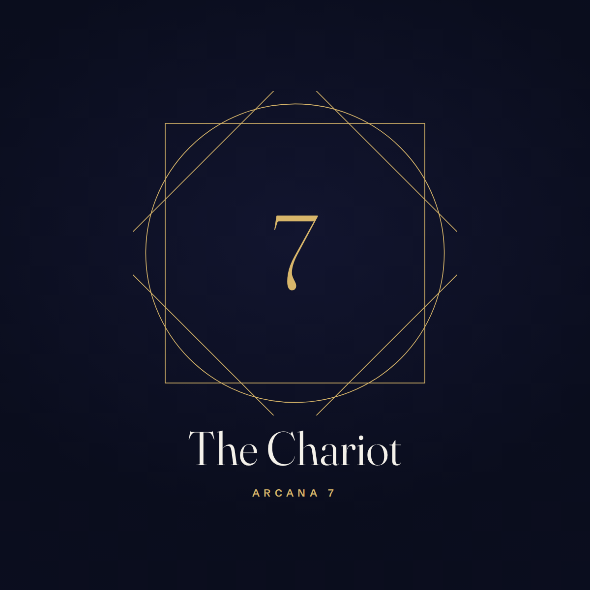 Arcana 7: The Chariot